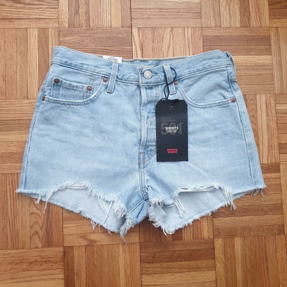 Levi's 501 Shorts - Luxor heat light wash